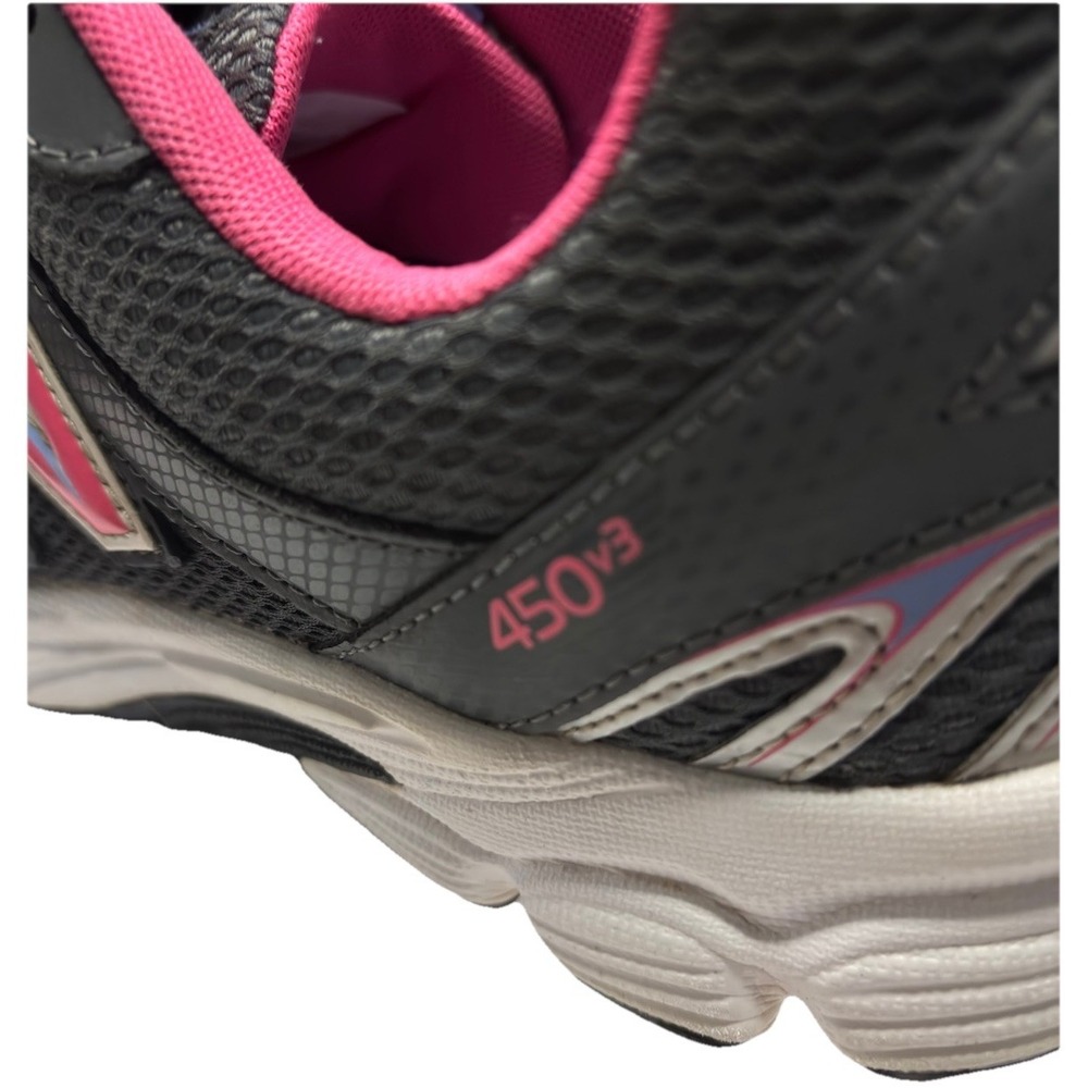 New Balance 450v3 Women Sz 11 Men Size 9.5 Running Shoes Charcoal/Pink Athletic - Picture 3 of 7